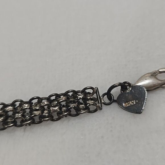 Vintage Sterling Silver Bracelet In Orginal Condition - Picture 6 of 9
